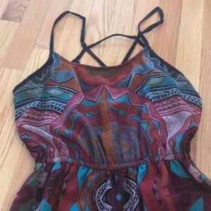 Multicolored maxi dress